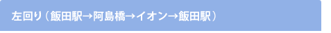 左回り(一色回り)